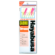 Hayabusa Sabiki® S-506E – Mix Flasher Mackerel Skin – Aurora Finish