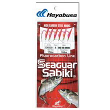 Hayabusa Sabiki® EX030 – Hage Red Fish Skin – Aurora Finish