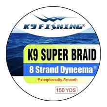 K9  "8" Strand Super Braid