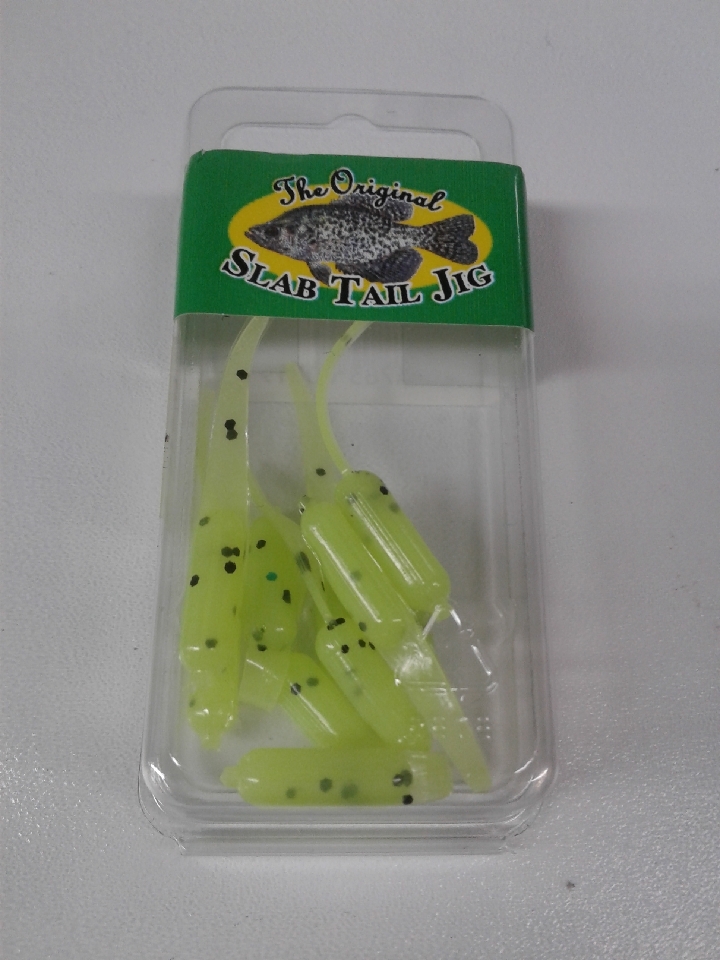 Fish Stalker - 2 Slab Tail Jig ( 2 color ) :: Monk's Crappie